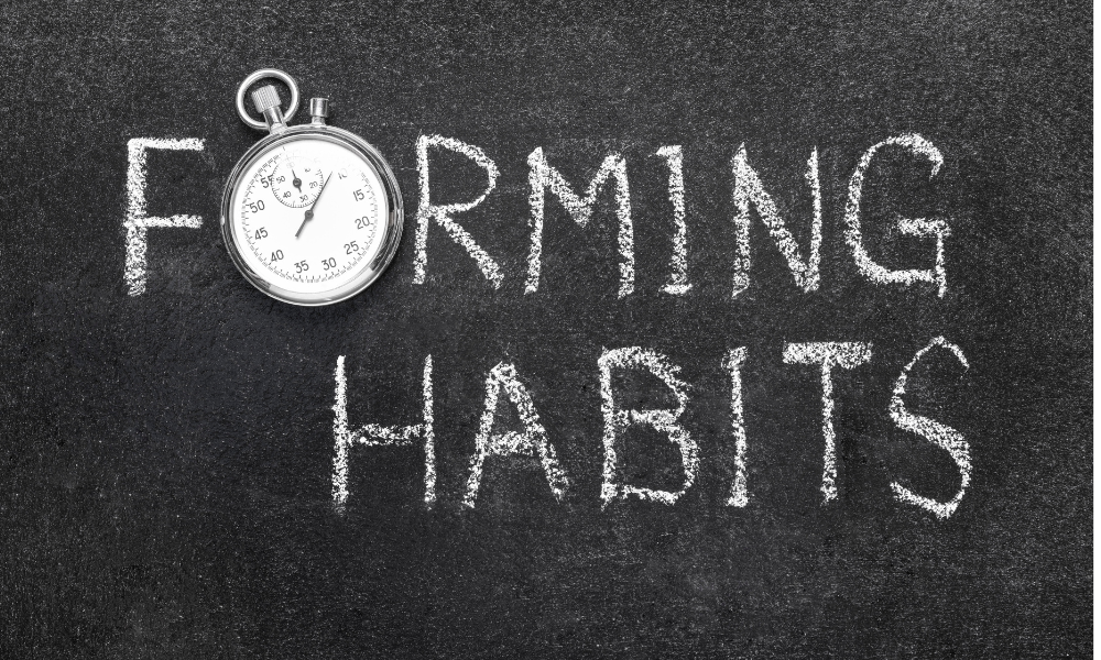 how do I build healthy habits